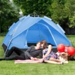 Outdoor Picnic Camping Tent with Door: Spacious Shelter for Your Adventures