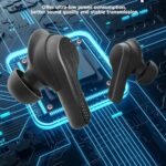 Bluetooth 5.2 Wireless Earbuds: Enhanced Bass, 20 Hours Playtime, Clear Calls, Waterproof & Sweatproof for Sports and Running—Compatible with iPhone and Android