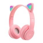 Cat Ear Bluetooth Headset: Fun and Stylish Head-Mounted Design for Wireless Listening