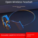 Wireless Sports Bluetooth Headset: Binaural Ear-Hung Design with Air Bone Conduction for Ultimate Comfort and Sound