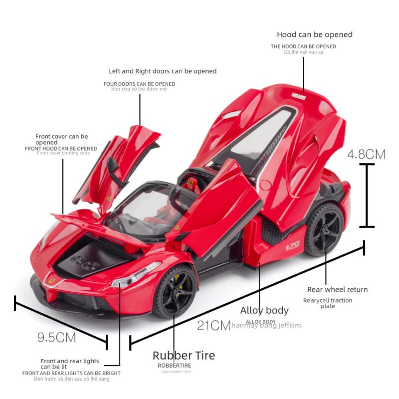 Perfect Gift: Sports Car Model Set for Kids - Image 3