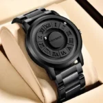 Luxury Watch Men Creative Scrolling Pointer Magnetic Force Sport Watches for Men